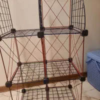 قفسه فلزی کتابخانه|کتابخانه، شلف، قفسه‌های دیواری|شیراز, شهرک گلستان|دیوار