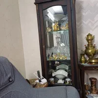 بوفه چوبی|بوفه، ویترین، کنسول|تهران, مینای شمالی (مخبر)|دیوار