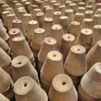 گلدان سفالی شب بو