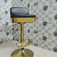 *صندلی پایه دار چرم مخصوص مغازه و فروشگاه*