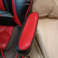 صندلی گیمینگ رنگ قرمز و مشکی|صندلی و نیمکت|اندیشه, شهرک المهدی|دیوار