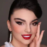 میکاپ شینیون براشینگ کرلی،عروس،نامزدی