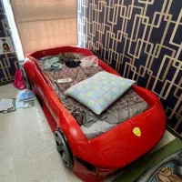 تخت و کمد نوجوان طرح ماشین