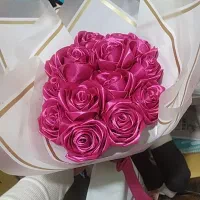 گل جاودان با روبان