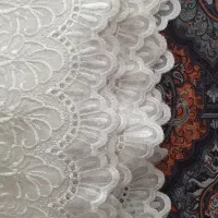 حاشیه پرده کیپور قدیمی|پرده، رانر، رومیزی|تهران, فدک|دیوار