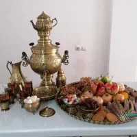 ست سماور برنجی ذغالی با پرداخت دو مرحله ای|سماور، چای‌ساز، قهوه‌ساز|سیرجان, |دیوار