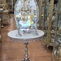 آیینه کنسول عقدی پایه ماهی