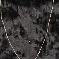 گردنبند نقره ظریف طرح دونه برف نگین‌دار|جواهرات|رشت, جهاد|دیوار