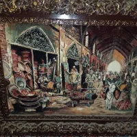 تابلو فرش بازار تهران