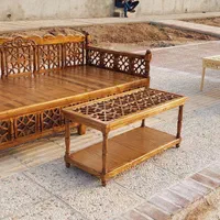 تخت چوبی سنتی گره چینی|مبلمان خانگی و میز عسلی|شیراز, شهرک گلها|دیوار