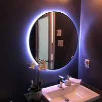 فروش آینه بکلایت گرد نوردار اسپرت|آینه|اصفهان, رهنان|دیوار