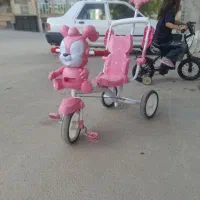 سه چرخه عروسکی صورتی