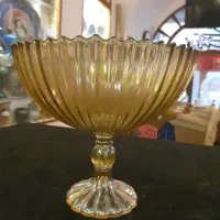 ظرف پایه داره عتیقه قدیمی