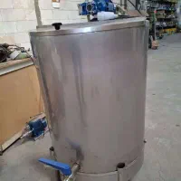 پاتیل/پاتیل پخت شیر/پروسس تانک/شیرجوش/دوجداره|ماشین‌آلات صنعتی|ساری, |دیوار