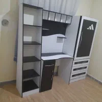 کمد ویترین طرح اسپرت|کتابخانه، شلف، قفسه‌های دیواری|لنگرود, |دیوار