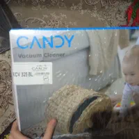 جارو برقی کندی آبی رنگ