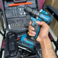 دریل شارژی گیربکسی براشلس سه حالت ماکیتا