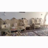 مبل ومیز نهار خوری سلطنتی|مبلمان خانگی و میز عسلی|مرودشت, پشت سایپا‎|دیوار