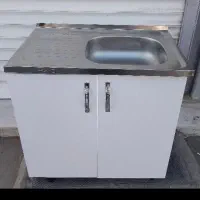 کابینت بدنه فلزی همراه با سینک|مصالح و تجهیزات ساختمان|تهران, آذری|دیوار