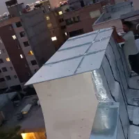 آبچک فلزی.درز انقطاع.کانال کولر|خدمات پیشه و مهارت|شیراز, شهرک امیر کبیر|دیوار