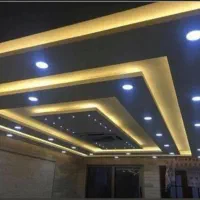 اجرای کناف و رنگ آمیزی وکاغذ دیواری