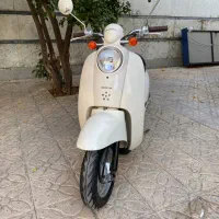 موتور پاکشتی هوندا اسکوپی سفید فابریک سالم نو|موتورسیکلت|شیراز, رازی|دیوار