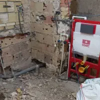 نصب پمپ تاسیسات موتورخانه گرمایش کف لوله کشی گاز