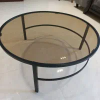 میز گرد فلزی
