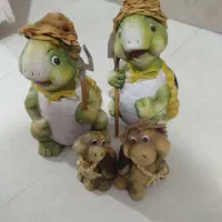 مجسمه ی تزیینی لاک پشت