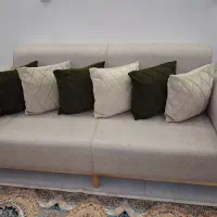 6 عدد کوسن سبز و کرمی