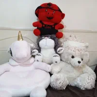 عروسک خرسی یونیکرن