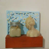 تابلو جا شمعی