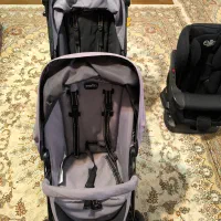 کالسکه دوقلو و صندلی بچه ماشین|کالسکه و لوازم جانبی|شاهین‌شهر, حافظ شمالی|دیوار