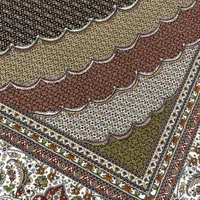 فرش کارکرده  طرح ریزماهی ۱۲۰۰شانه سرمه ای ۹متری|فرش|همدان, |دیوار