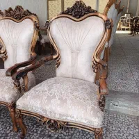 مبل سلطنتی چوب گردو با ده سال ضمانت|مبلمان خانگی و میز عسلی|یاسوج, |دیوار