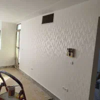 نقاشی ساختمان طرح کاغذ دیواری