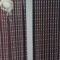 پرده طرح الماس ریسه