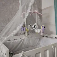 تخت کنار مادر نو|تخت و صندلی بچه|ری, اقدسیه|دیوار