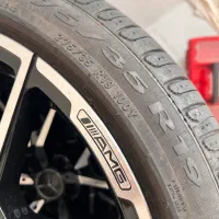 دو جفت رینگ و لاستیک مرسدس بنز CLS|قطعات یدکی و لوازم جانبی|لاهیجان, گلستان|دیوار