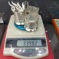 گالش وقاشق وچنگال نقره عیار۸۴