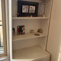 کتابخانه|کتابخانه، شلف، قفسه‌های دیواری|تهران, تجریش|دیوار