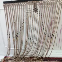 پرده آویز چوبی