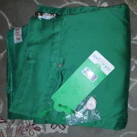 شلوار لی سبز رنگ زنانه