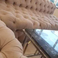 مبل چستر رنگ خاکی