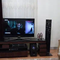 سینمای خانوادگی تلویزیون میز|تلویزیون و پروژکتور|خمام, |دیوار