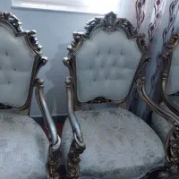 مبل سلطنتی مجلل و نو|مبلمان خانگی و میز عسلی|ماسال, |دیوار