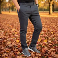 شلوار اسلش کمر انگلیسی زغال سنگی مدل 1985|لباس|رشت, پیرسرا|دیوار