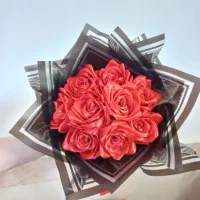 گل ربانی زیبا با قیمت مناسب|گل مصنوعی|قم, چهل درخت‎|دیوار