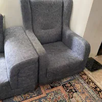 مبل۷نفره تمیز۱۰ملیون|مبلمان خانگی و میز عسلی|بم, |دیوار