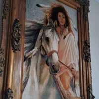 تابلو فرش|تابلو فرش|رودهن, |دیوار